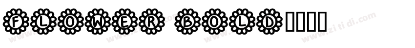 Flower Bold字体转换